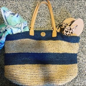 Tory Burch Straw tote